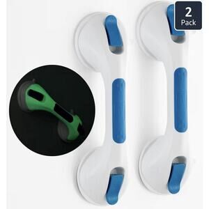 TAILI Shower Grab Bar Glow in the Dark 2-Pack 12.2” Open Box Package Wear
